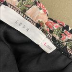Lush Clothing Lush Pink and Black Floral Mini Dress Photo 5