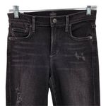 Citizens of Humanity COH Black Rocket High Waist Stud Split Hem Skinny Jeans Size 25 Photo 2