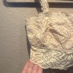 Aerie Women’s Cream Colored Bralette Top Lace Eyelet Size XS Photo 2