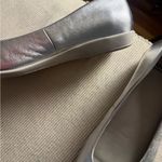 Earth Women's Metallic Silver Loafers 10 Photo 2