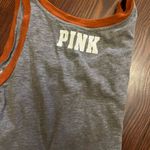PINK - Victoria's Secret PINK Texas longhorns orange white gray tank top Photo 1