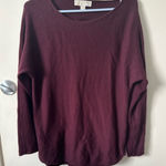 Michael Kors  Deep Red Knit Top Photo 0