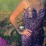 Homecoming Dress Purple Photo 0