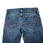 7 For All Mankind Straight Leg Jeans, Sz 25 Photo 5