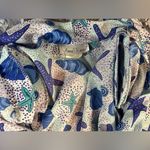 90’s Anna Kriste Beachy Shell Shirt XL White Photo 12