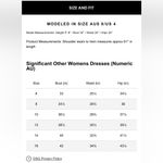 Significant Other Sofiya Long Sleeve Maxi Dress in Bone AU16/US12 Size 12 Photo 4