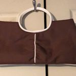 Victoria's Secret  Brown Bag Circular Handles Vintage 1990s Y2K Photo 1