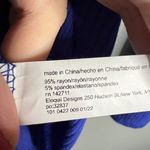 Eloquii NWOT Purple Scoop Neck Cinch Side Ribbed Long Sleeve Top Plus 22/24 Photo 5