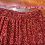 Vintage Roper Western Bohemian Patterned tiered maxi skirt Made USA small red Blue Photo 6