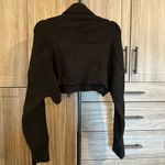 ZARA Cropped Rib Knit Sweater Photo 1