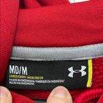 Under Armour  Red Wisconsin Badgers Pullover Hooded Sweatshirt - Size Medium Photo 10