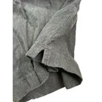 J.Jill  sz 16‎ Casual navy blue Linen Blend Stretch Shorts Elastic Waist Pockets Photo 3