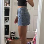Zaful mid wash denim shorts Photo 1