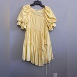 Moon River  Asymmetric‎ Ruched Flutter Dress Size XS Photo 1