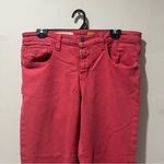 Pilcro and the Letterpress Anthropologie  no 31 pants Waist 34” Red Ankle Photo 3
