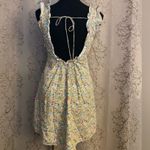 For Love & Lemons Raleigh floral mini dress with keyhole women’s size XS Photo 4