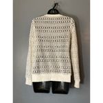 Forever 21 white crochet sweater Photo 4