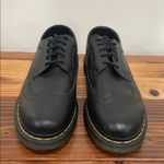 Dr. Martens  3989 Yellow Stitch Smooth Leather Brogue Shoes Women’s Size 9 Photo 5