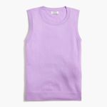 J.Crew Sweater Shell in Bright Lilac, Size Small Photo 1