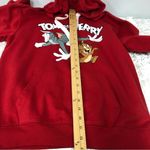 Tom and Jerry Cartoon red Hoodie Juniors Size M 7 Photo 9