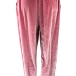 Coolrun Women's Pink Ombre Velour Velvet High Waisted Lounge Sweat Pants Size L Size L Photo 2