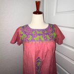 Mi Golondrina  Liliana Embroidered Short Dress Size S Photo 1