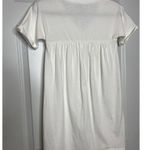 ASOS  NEW White Size 00 Mini Baby Doll Dress Short Sleeve V Neck Photo 1