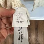 Madewell  Province Cross-Back Pullover Sweater in Colorblock Cream Sz small Photo 2