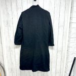 Vintage Projections Coat Women Black Peacoat Button Front Outdoor Winter Weather Size L Photo 7