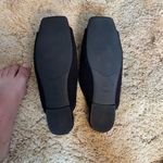 Vivaia square toed fluffy slides size 41 Black Photo 3