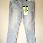 D. Jeans NWT! Light Wash Button Fly High Waist Straight Leg Jean Size 4 Photo 10