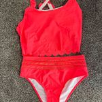 Vibrant Pink Bikini with Sporty Design Size M Photo 0