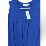 Loft  cold shoulder cut out Blue long sleeve top Photo 1