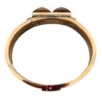 Michael Kors Pyramid Stud Bangle Bracelet Hinged Rose Gold Finish Photo 6