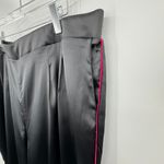 Torrid  pants women's 3R high rise wide leg satin pull on elastic waist black NEW Photo 3