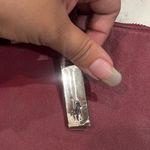 Ralph Lauren Polo ID Calfskin Mini Shoulder Bag Pomegranate red convertible Photo 11