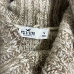 Hollister Cowl Neck Sweater Chunky loose knit size small oversized Photo 5