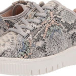 Naturalizer SOUL Women's Topaz2 Oxford Grey Snake Animal Print Sz 7.5W Photo 0