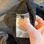 Alexander McQueen  Black Faux Leather Skinny Jeans‎ sz 25 Photo 9