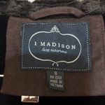 1 Madison Brown Faux Fur Coat with Hood Photo 9