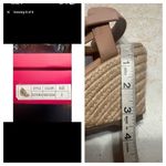 Catherine Malandrino  Estaria Wedge Strappy Sandal Nude Vegan Sz 9 NIB Photo 7