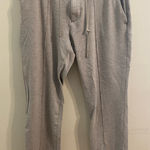 Women's Beige Boggi Milano B Tech Drawstring Capri Sweatpants Sweats Size 8‎ Tan Photo 0