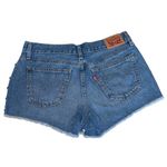 Levi's Cutoff Studded Fringed Denim Short Shorts size 29 Photo 7