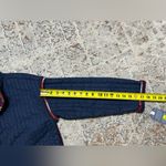 Democracy  Cotton Long Sleeve Funnel Neck Quilted Embroidered Edge Jacket Small Photo 8