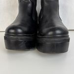 Soda Black Faux Leather Ankle Boots biker goth Size 7.5 Photo 5