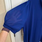 Cable and Gauge  NEW Tied Ribbon Puff Sleeve Plus Top Size 3X Photo 4