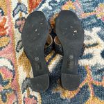 Salt + Umber Mallorca Black Braided Leather Slide Heels 10 Photo 3