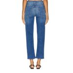 MOTHER Denim The Mid Rise Rider Ankle Jeans Wash Wish On A Star Size 25 NWT Blue Photo 2