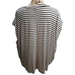 Lulus Womens‎ Size XL Flair for the Dramatic Ivory Striped Muscle Tank Top Photo 1