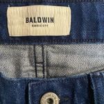 Baldwin Theresa El Dorado Distressed Straight Leg High Waisted Jeans Size 29 Blue Photo 4